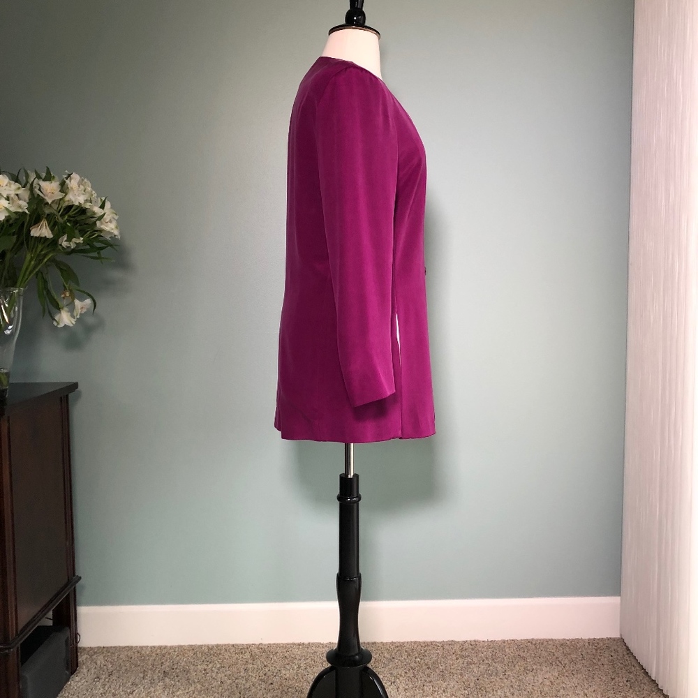 Liz Claiborne silk classic jacket 14 - Picture 4 of 7